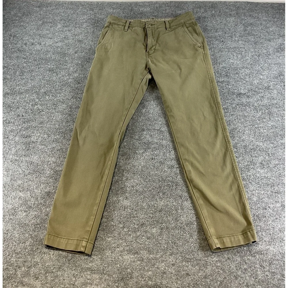 Levi s XX Chino Standard Taper Pants 31x30 Men s Khaki Stretch Casual Chino